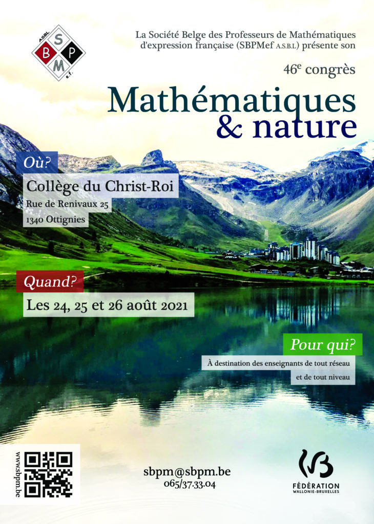 Congrès des Professeurs de Maths : Mathématiques & Nature