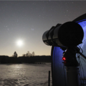 Observation pour le public à l’observatoire de La Fosse