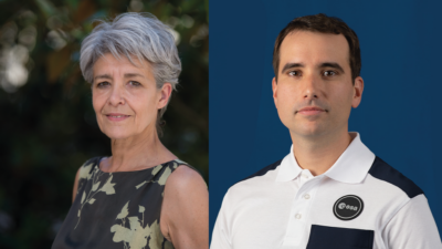 photo de Claudie Haigneré et Raphaël Liégeois