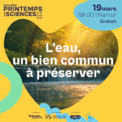 L’eau, un bien commun à préserver