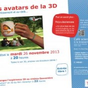 Doc'café - "Les avatars de la 3D"