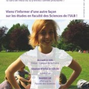 Journée des Rhétos en Faculté des Sciences de l'ULB