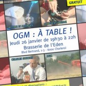 OGM : à table !